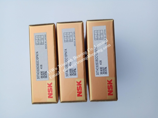 Les roulements de support à vis à billes NSK 30TAC62BDFDC10PN7A (un ensemble de 3 pièces)