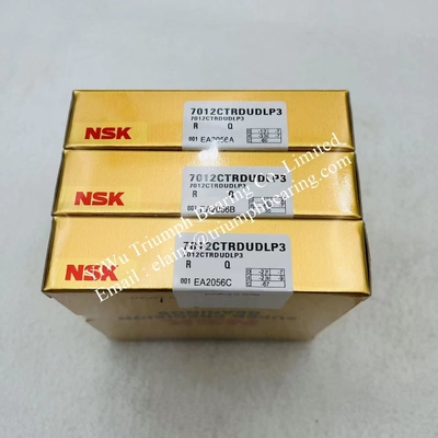 NSK roulement à billes angulaires de contact de haute précision 7012CTRDUDLP3