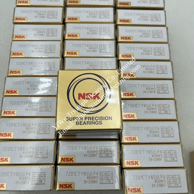 NSK haut de précision roulement à billes angulaires de contact 7201CTYNSULP5, 7201CTYNSULP4