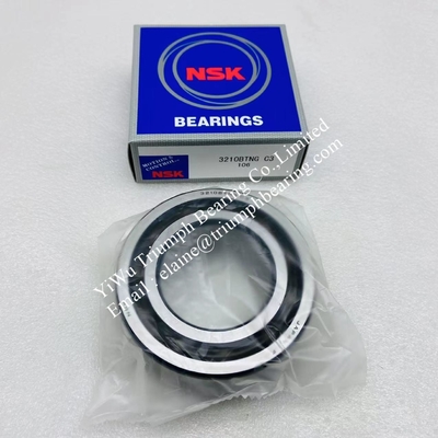 NSK roulements à billes angulaires à contact, double rangée, 3210BTNGC3