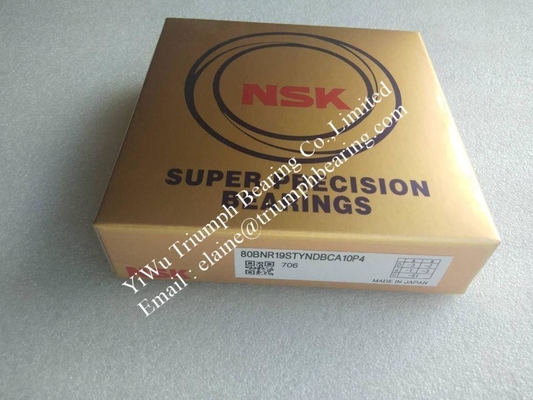 Le roulement à billes angulaire NSK de haute précision 80BNR19STYNDBCA10P4,80BNR19 STYNDBCA10P4