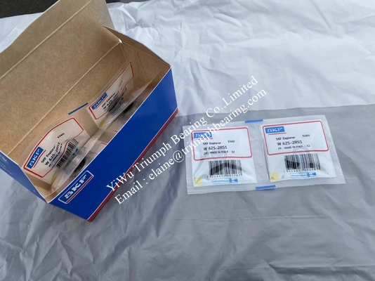 Jouet à billes à rainures profondes en miniature W625-2RS1, en acier inoxydable
