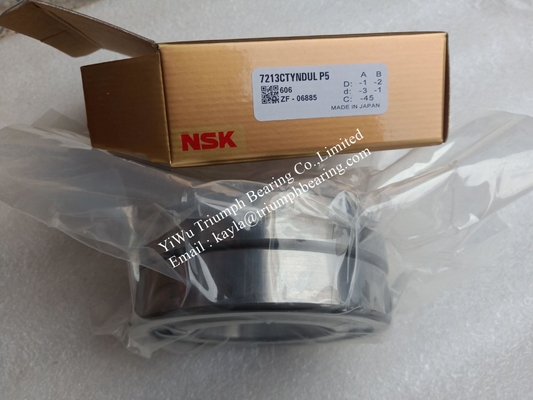 NSK roulement à billes de contact angulaire de haute précision 7213CTYNDULP5
