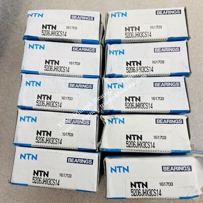 Roulement à billes à contact oblique à deux rangées NTN 5206JHX3CS14