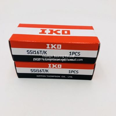 Le roulement de bout de tige IKO en acier inoxydable SSI16T/K