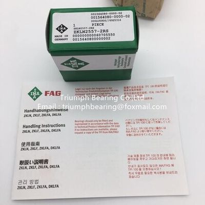 Les roulements à billes à contact angulaire à poussée INA ZKLN2557-2RS