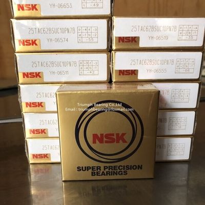 Le support de vis à bille NSK 25TAC62BSUC10PN7B