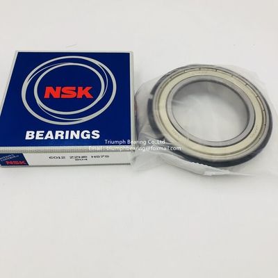 Le roulement à billes à rainure profonde NSK 6012ZZ, 6012ZZ NR, 6020ZZ