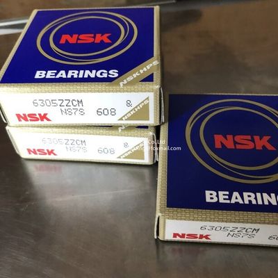 Le roulement à bille à rainure profonde NSK 6302ZZ, 6305ZZ, 6311CM
