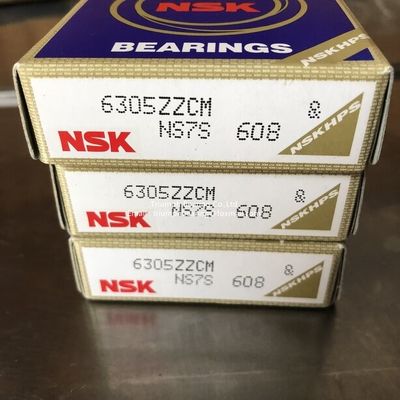Le roulement à bille à rainure profonde NSK 6302ZZ, 6305ZZ, 6311CM