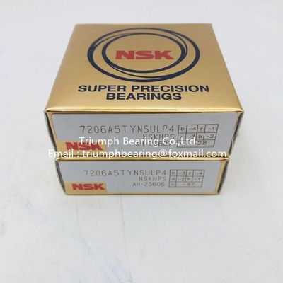 NSK roulement à billes de contact angulaire de haute précision 7206A5TYNSULP4,7207A5TYNSULP4