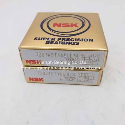 NSK roulement à billes de contact angulaire de haute précision 7206A5TYNSULP4,7207A5TYNSULP4