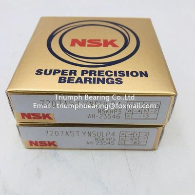 NSK roulement à billes de contact angulaire de haute précision 7206A5TYNSULP4,7207A5TYNSULP4