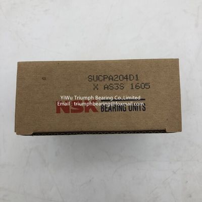 Les unités de roulement en acier inoxydable NSK SUCPA204D1, UCPA204D1