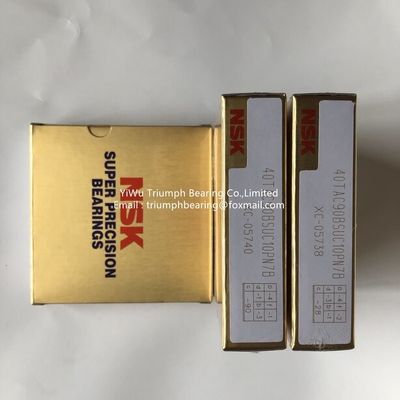 NSK Support à vis à bille de haute précision avec roulement 40TAC90BSUC10PN7B
