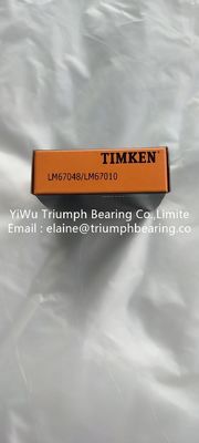 Les roulements à rouleaux coniques TIMKEN LM67048/LM67010