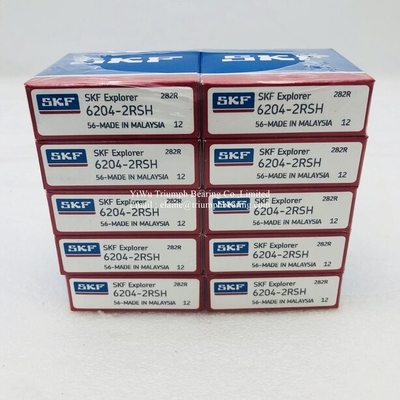 Les roulements à billes à rainures profondes 6204-2RSH, 6204-2RS,6204