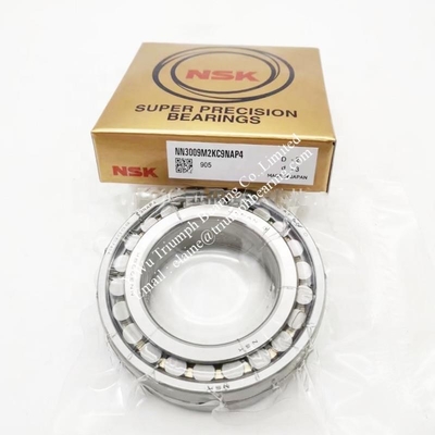 Le roulement à rouleaux cylindriques NSK NN3006MBKRE44CC1P4, NN3009M2KC9NAP4, NN3013TBKRCC1P4