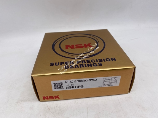 Le support de vis à bille NSK avec roulement 60TAC120BDBTC10PN7A