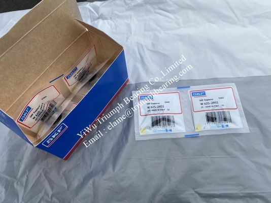 Jouet à billes à rainures profondes en miniature W625-2RS1, en acier inoxydable