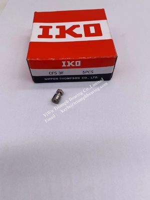 IKO miniature en acier inoxydable T roulement à rouleaux de piste, cam follower CFS 3F, CFS 3F
